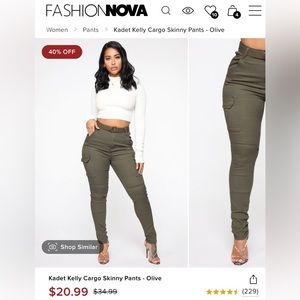 Fashion nova cargo pants